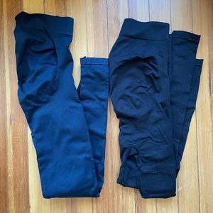 Blanqi maternity leggings M 2 pair